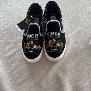 Black Slip-On Shoes
